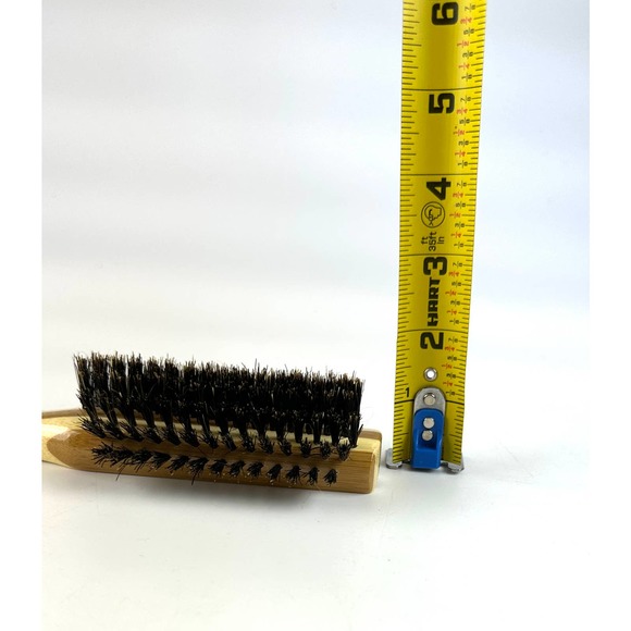 Bass Bamboo Boar Bristle Hair Brush 9 Inches #206 NWOT - Picture 7 of 8